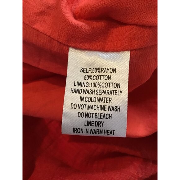 COTTON CANDY LA- WOMENS RED SIDE ZIP-UP CLOSURE HALTER DRESS SIZE SMALL - Picture 8 of 8